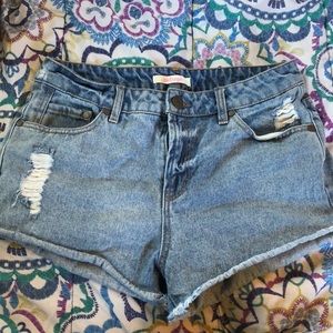 Refuge Blue Jean Shorts